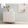 Notio Living kommode med 4 skuffer hvid