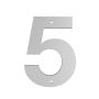 Jasa husnummer nr. 5 galvaniseret 10 cm
