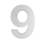 Jasa husnummer nr. 9 galvaniseret 10 cm