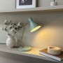 Dyberg Larsen Sleep bordlampe E27 mintgrøn 43 cm