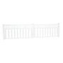 Nordic Fence havehegn Tendens hvid 180x90 cm 