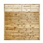 Nordic Fence læhegn Straight 180x180 cm 