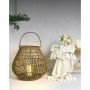 Sunfun lanterne rattan m/glas