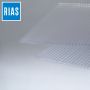 Rias termoplade transparent 3900x980x10 mm