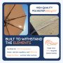 Baser parasol Original Push taupe Ø300 cm