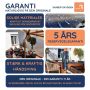 Baser parasol Signatur m. krank antracit 2,5x2,5 m
