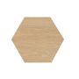 By Venø vægfliser Wall Tiles System hexagon eg glat 250x250x10 mm 3 stk.