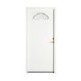 Swedoor facadedør h P-200 med karm 888x1880 mm