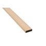 By Venø afslutningsliste eg sort kerne 2400x65x19 mm