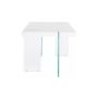 Notio Living spisebord hvid glas 1600x900x750 mm