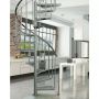 Atrium spindeltrappe Solo metal 264-286 cm