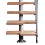 Atrium trappe Mini vertical grå 222-300 cm