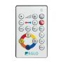 Eglo plafond Sileras TW hvid krystaleffekt Ø60 cm