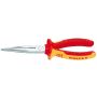 Knipex fladrundtang 200 mm VDE