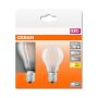 Osram LED-pære Standard Retrofit Classic A mat E27 7 W 2 stk.