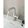 Grohe håndvaskarmatur Essence New Supersteel m/bundventil