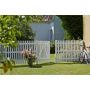 Plus stakithegn Retro Lux hvid 150x120 cm