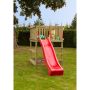 Plus legetårn Play inkl. rød rutsjebane 135x150x200 cm