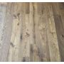 Trægulvsspecialisten gulvprøve oak dark smoked brushed