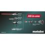 Metabo akku multisystem motor MA 36-18 LTX BL Q u/batteri & lader 