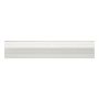Lundbergs gulvliste Solliden hvid 240x5,6 cm
