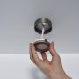 Nordlux indbygningsspot Kitchenio nikkel LED dæmpbar Ø6,4 cm