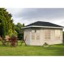 Palmako pavillon Melanie ubehandlet 11,5 m²