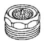 Gardena luftsi M 22x1 hangevind 26,5 mm G 3/4"