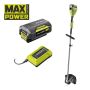 Ryobi græstrimmer 36V RY36ELTX33A140 m/batteri & lader