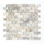 Mosaik Silver natursten 3D sand 30,5 x 29,0 cm