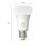 Philips Hue White and Color Ambiance startsæt 2 x E27 9 W inkl. Hue Bridge