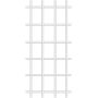 Bellissa espalier 4 stolper hvid 150x60 cm