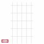 Bellissa espalier 5 stolper hvid 150x75 cm