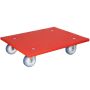 Wagner møbelhund Transport Helper rød 400 kg 590x490x123 mm