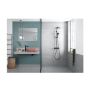 Damixa brusesystem Silhouet mat sort