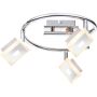 LED-spotlampe Gerolf krom 39,5 cm - Globo