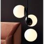Nordlux pendel Lilly sort/opal E14 3x40 W 37 cm