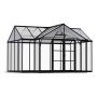 Palram Canopia orangeri Triomphe 17 m² antracitgrå