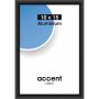 Nielsen alu-ramme Accent sort 10x15 cm