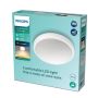 Philips plafond Doris CL257 hvid 6 W LED 2700 K IP44 Ø22 cm