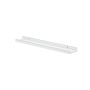 Dolle hylde SHELF+ Border hvid 600x90x30 mm