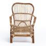 Sunfun loungestol Gabriella natur rattan 