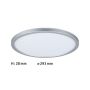 Paulmann Atria 29 LED plafond Ø29,3cm 16W 3000K krom