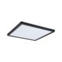 Paulmann Atria LED plafond L29,3xB29,3cm 16W 3000K sort