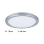 Paulmann Atria LED plafond Ø19cm 11.2W 4000K krom