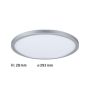 Paulmann Atria LED plafond Ø29,3cm 16W 4000K krom