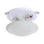 Eglo Salome plafond Ø400 2L krom E27