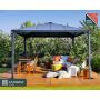 Palram havepavillon Palermo 3600 antracit