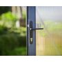 Palram Glory drivhus 15,3 m² grå 10 mm polycarbonat