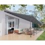 Palram Canopia terrasseoverdækning Feria antracit 55 m²